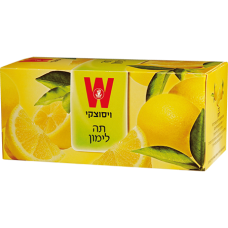 Чай лимонный Wissotzky Lemon tea Wissotzky 25 пак.*2 гр